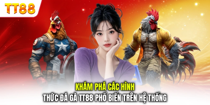 Khám phá các hình thức đá gà TT88 phổ biến trên hệ thống