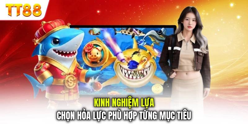 Kinh nghiệm lựa chọn hỏa lực phù hợp từng mục tiêu