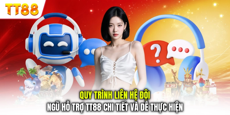 Quy trình liên hệ đội ngũ hỗ trợ TT88 chi tiết và dễ thực hiện