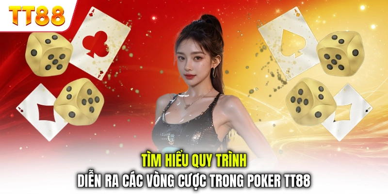 Tìm hiểu quy trình diễn ra các vòng cược trong Poker TT88