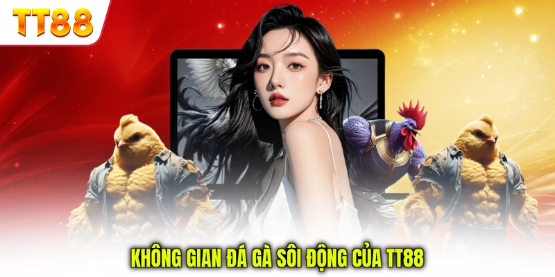 Không gian đá gà sôi động của TT88 cho bạn